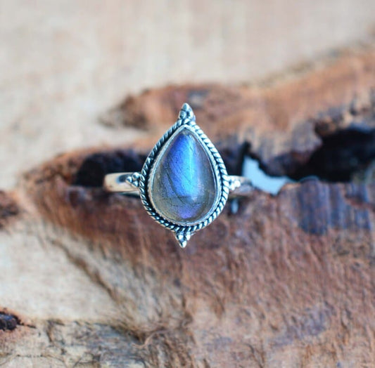 Kismet Labradorite 925 Sterling Silver Ring