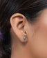 925 Sterling Silver Plain Egypt Queen Stud Earring
