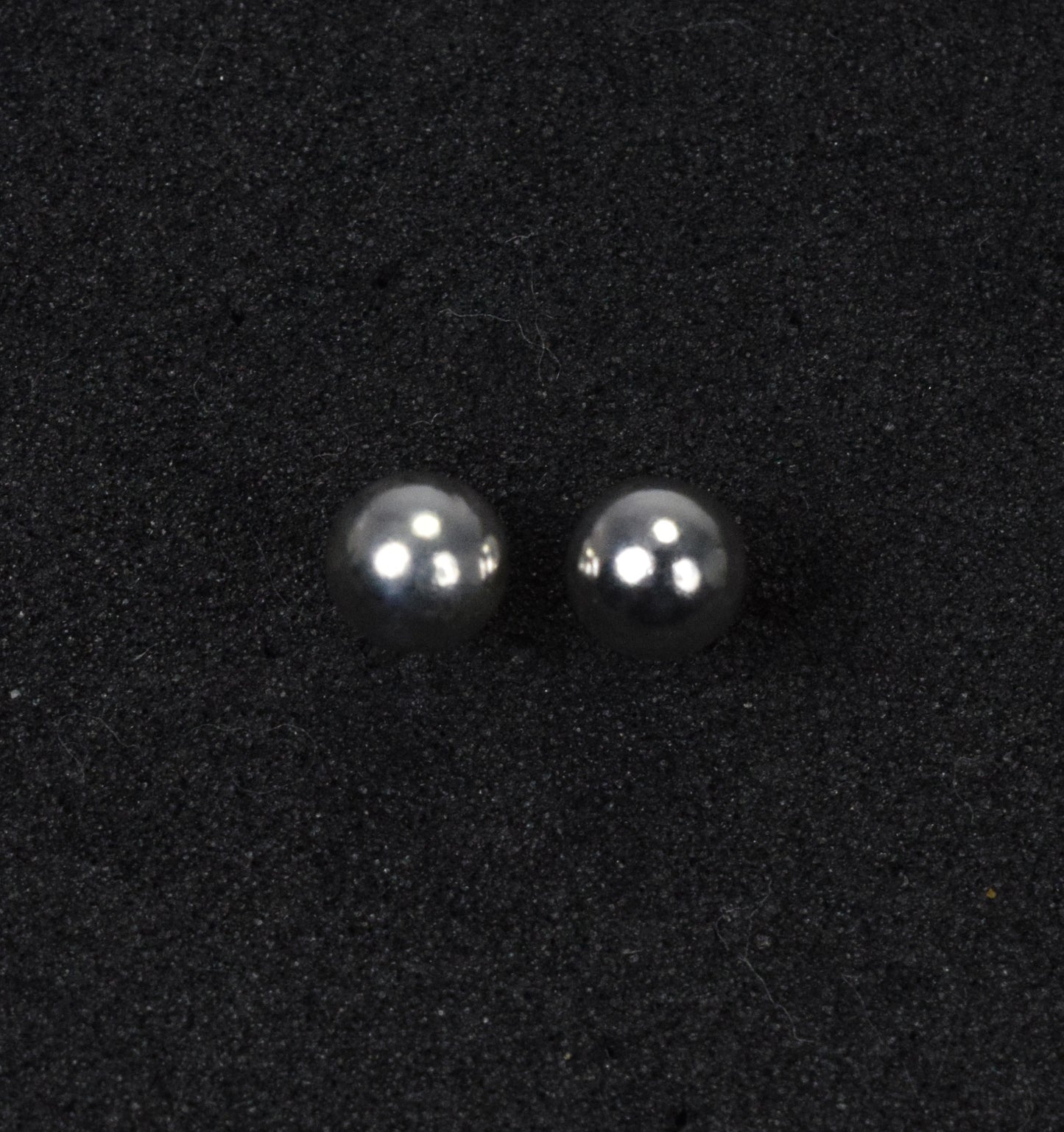 925 Sterling Silver Plain Ball Stud Earring