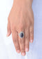 Blue Sunstone 925 Sterling Silver Gemstone Ring