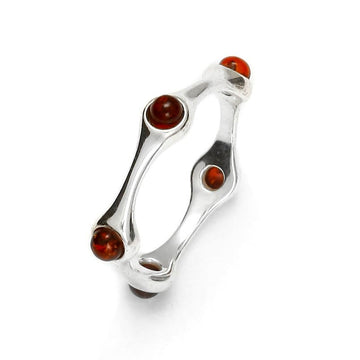 Baltic Amber 925 Sterling Silver Ring