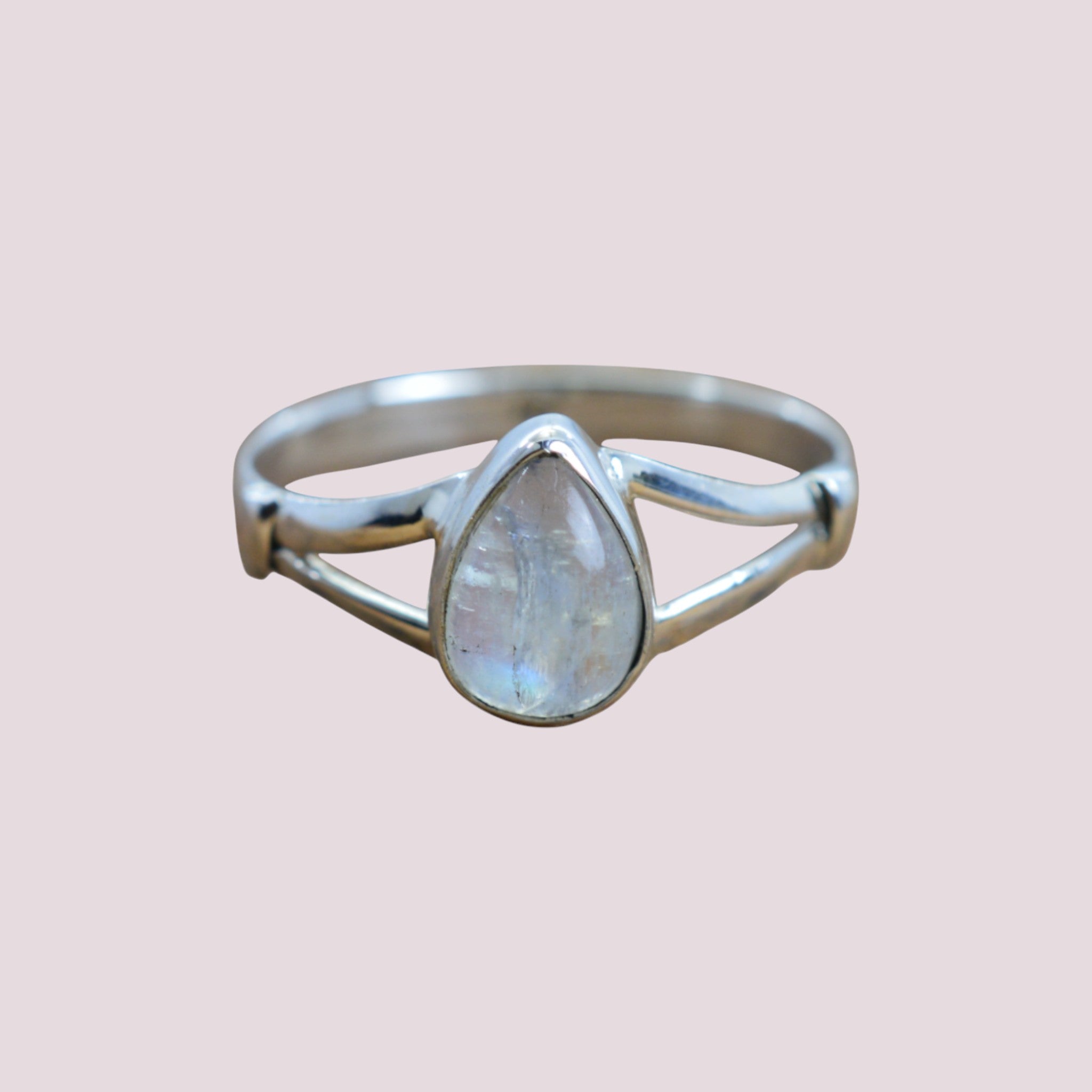 925 Sterling Silver Natural Gemstone Ring