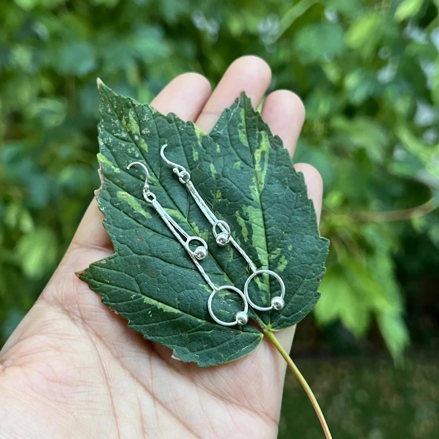 Silver Long Earring 925 Sterling Silver Earring