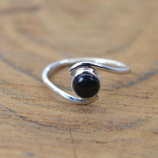 Black Onyx 925 Sterling Silver Ring