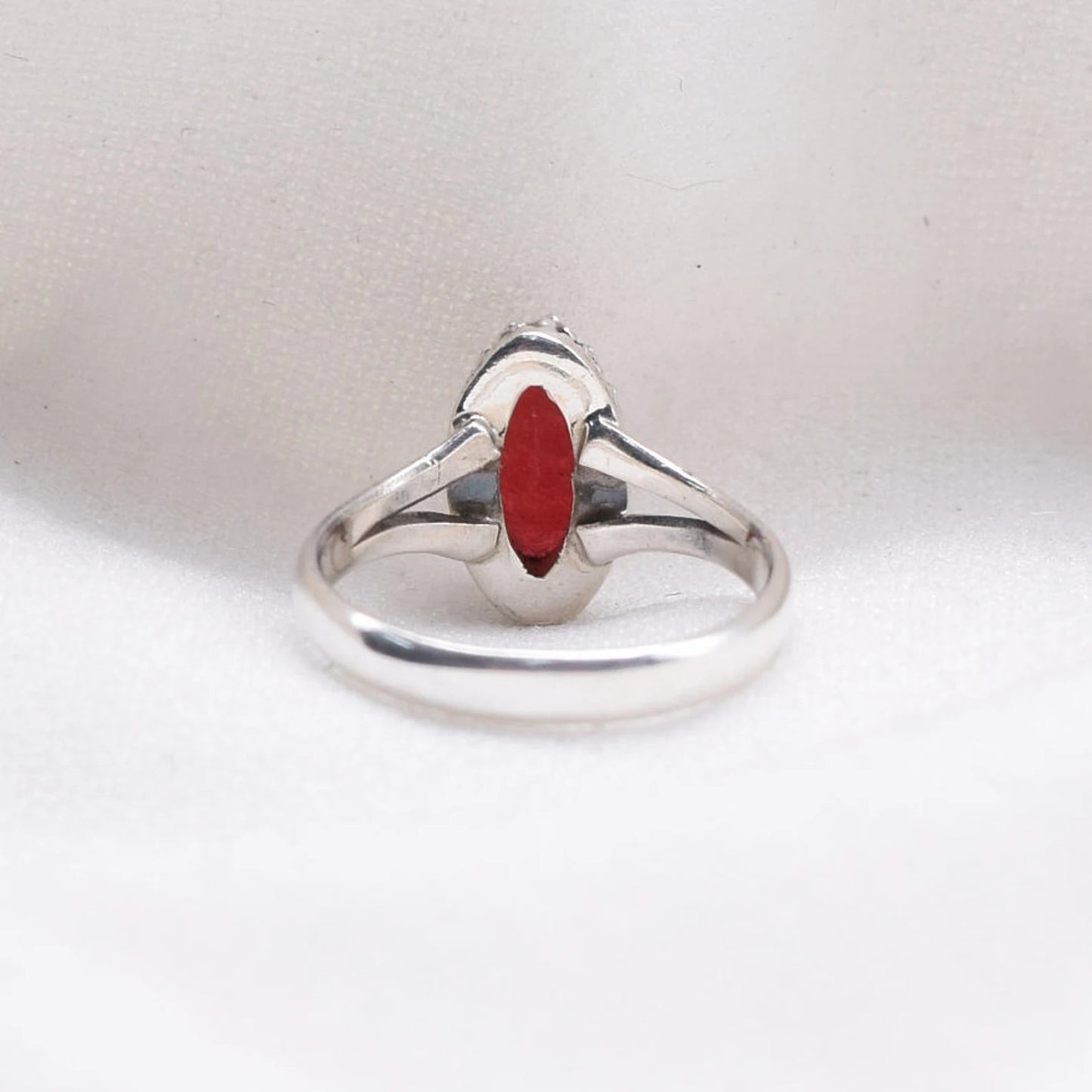 Red Ruby 925 Sterling Silver Ring