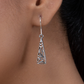 925 Sterling Silver Plain Triangle Spike Earring