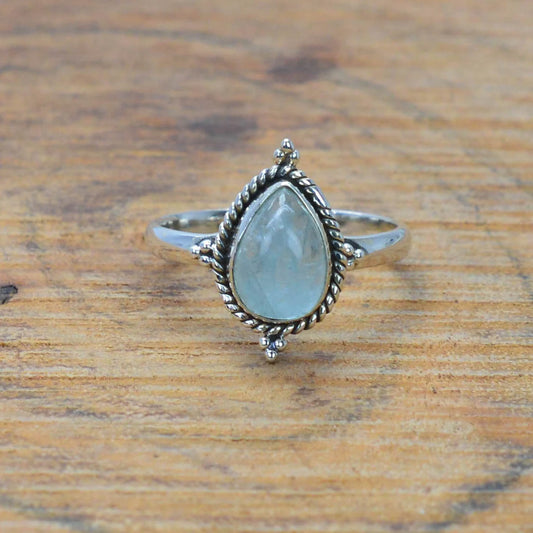 Kismet Aquamarine 925 Sterling Silver Ring