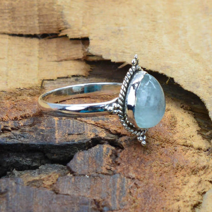 Kismet Aquamarine 925 Sterling Silver Ring