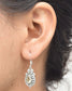Yellow Citrine 925 Sterling Silver Gemstone Hook Earring