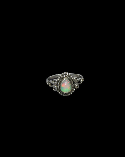Products Ethiopian opal 925 Sterling Silver Gemstone Ring
