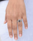 Red garnet 925 Sterling Silver Natural Gemstone Ring Jewelry
