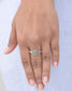 Green Prehnite 925 Sterling Silver Natural Gemstone Ring