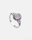 Rose quartz 925 Sterling Silver Gemstone Ring
