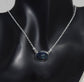 Natural Black Ethiopian Opal 925 Sterling Silver Gemstone Necklace ~ Elegant Necklace ~ October Month Birthstone ~ Gift For Anniversary