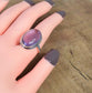 Purple Amethyst 925 Sterling Silver Natural Gemstone Oval Shape Jewelry Ring ~ February Month Birthstone ~ Gift For Christmas