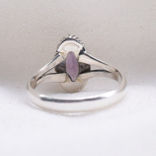 Cut Purple Amethyst 925 Sterling Silver Gemstone Natural Designer Ring ~ February Birthstone ~ Marquise Shape Ring ~ Gift For Birthday